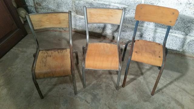 grand choix de petites chaises d'écolier arrivage permanent