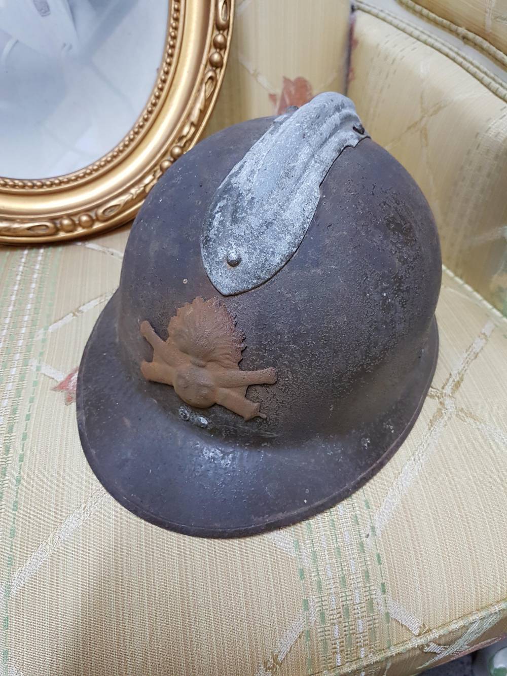 casque adrian ww1 artillerie