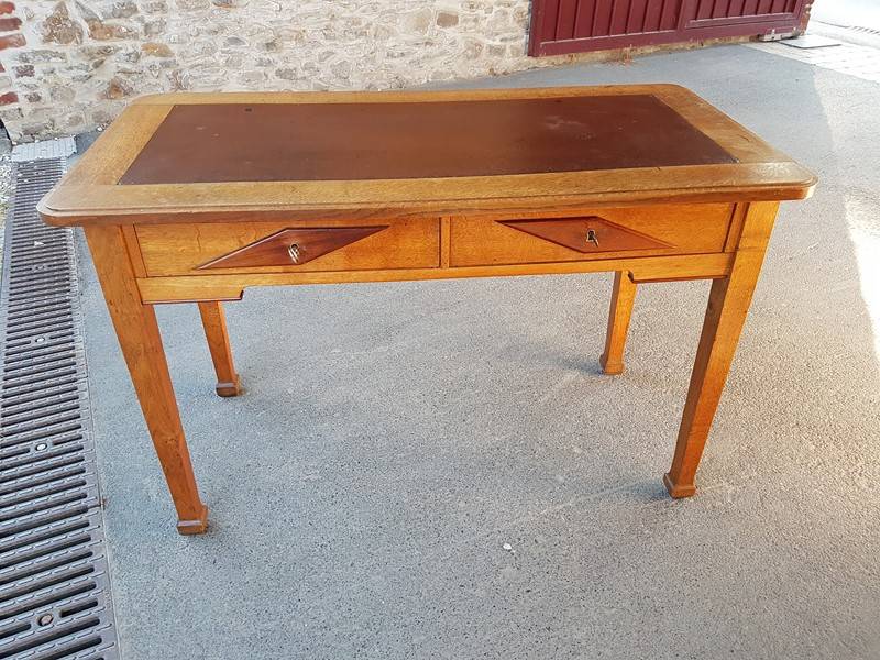 bureau art déco dessus cuir Lille, Lens, Arras